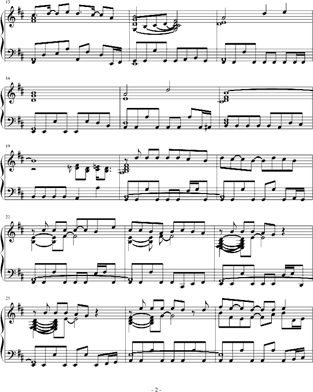 光明全曲谱_钢琴简单曲谱(3)