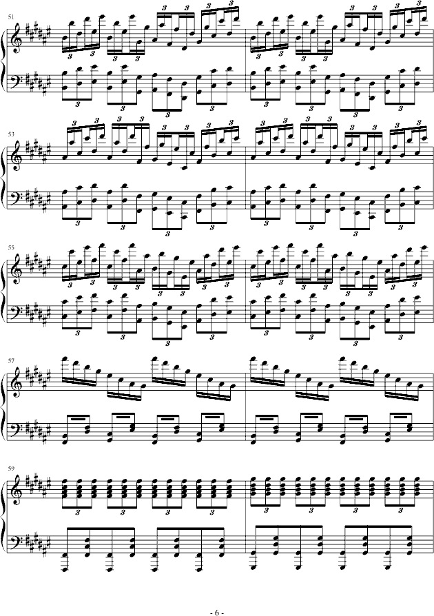 钢琴简谱练习曲_简单的钢琴练习曲简谱(2)