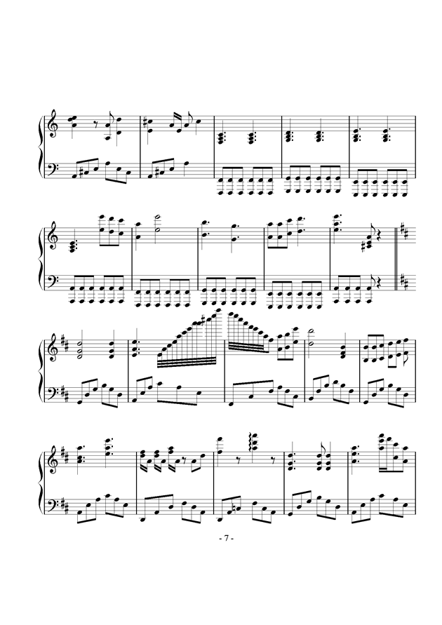 笛曲叹曲谱_爱尔兰哨笛d调曲谱(3)