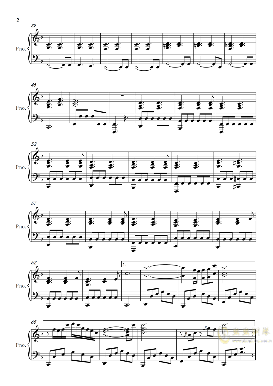 钢琴简谱伴奏_儿童钢琴简谱伴奏(3)